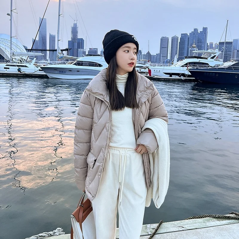 Women's Jacket Winter Parkas Coat Drawstring Fashion Outwear Pocket Short Coat Autumn Winter Ladies Puffer Jacket
Women's Jacket Winter Parkas Coat Drawstring Fashion Outwear Pocket Short Coat Autumn Winter Ladies Puffer Jacket