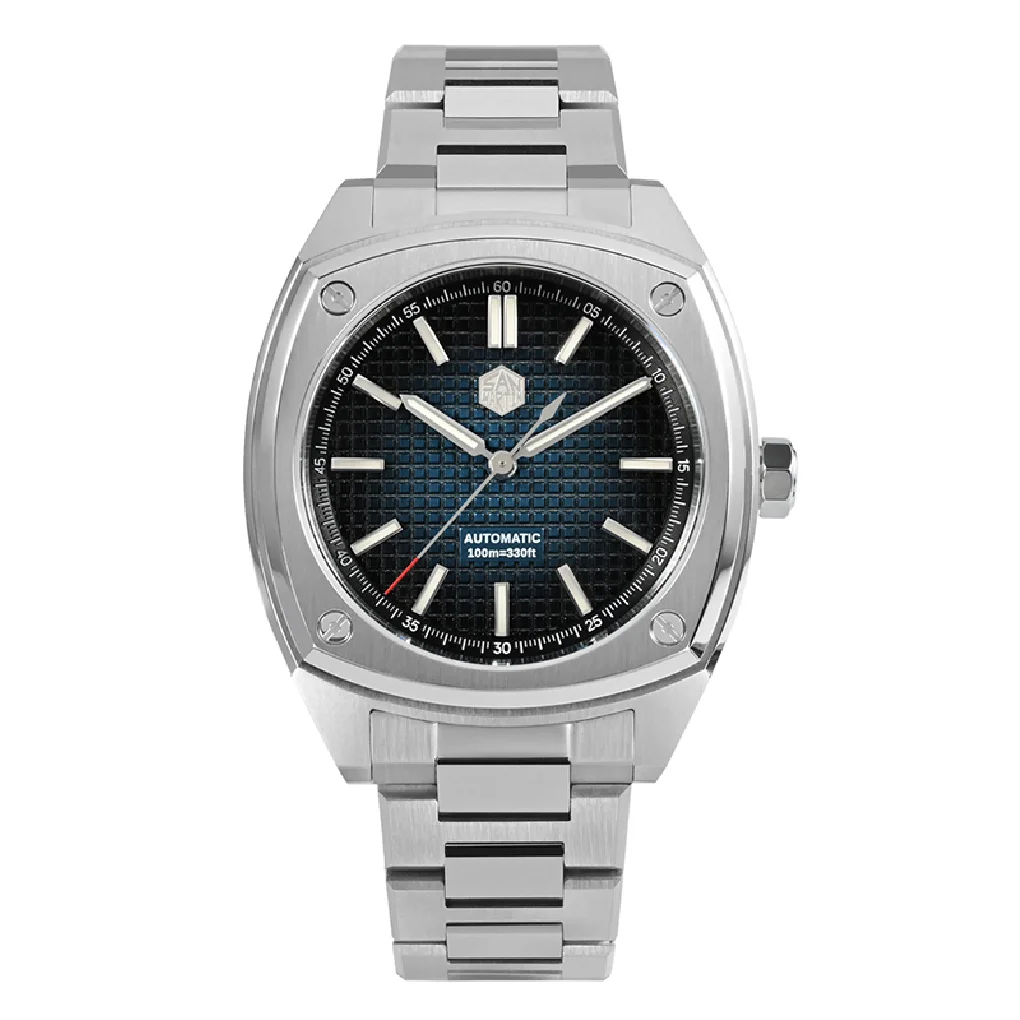San Martin Men Luxury Watch 39.5mm Fashion Square Automatic Mechanical Wristwatch BGW-9 Luminous Gradient Dial Original Design
San Martin Men Luxury Watch 39.5mm Fashion Square Automatic Mechanical Wristwatch BGW-9 Luminous Gradient Dial Original Design