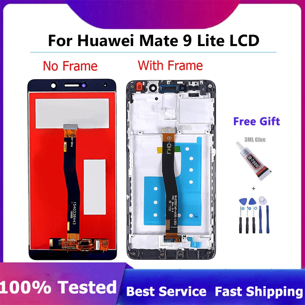 Tested for Huawei Mate 9 Lite 5.5 inch LCD Display BLL-L23 touch screen for Huawei Honor 6X Digitizer Assembly with Frame
Tested for Huawei Mate 9 Lite 5.5 inch LCD Display BLL-L23 touch screen for Huawei Honor 6X Digitizer Assembly with Frame
