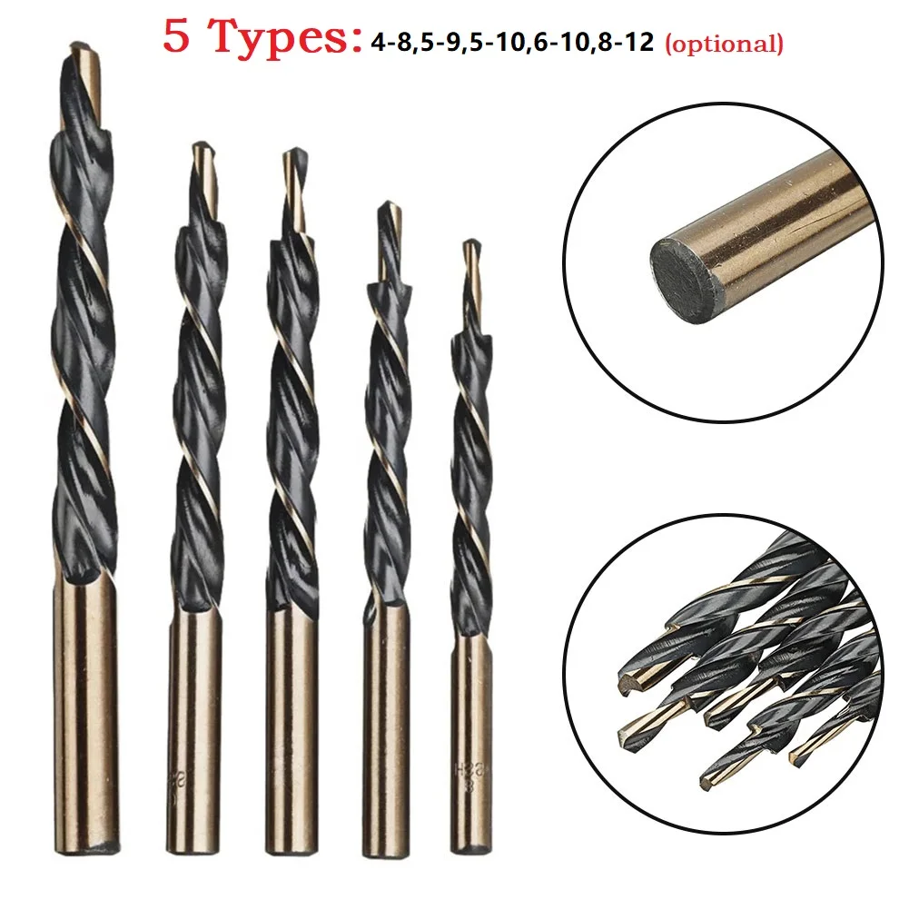 HSS-twist Step Drill Bits Window-Door Bit Shift Pocket Hole Drill Bits For Woodworking Plastic Soft Metal Hole Drill Tool
HSS-twist Step Drill Bits Window-Door Bit Shift Pocket Hole Drill Bits For Woodworking Plastic Soft Metal Hole Drill Tool
