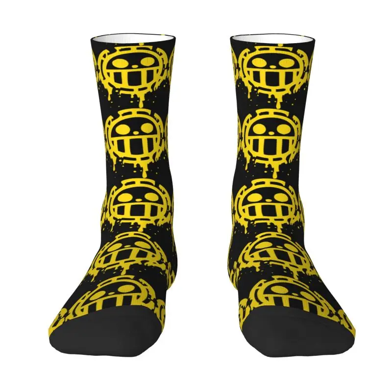 Luffy Manga Men's Crew Socks Unisex Fun 3D Printed Heart Pirates Trafalgar Law Dress Socks
Luffy Manga Men's Crew Socks Unisex Fun 3D Printed Heart Pirates Trafalgar Law Dress Socks