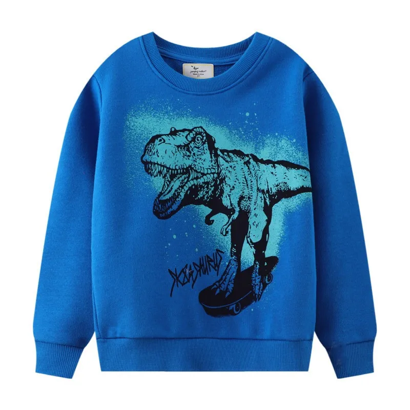 Jumping Meters New Autumn Boys Girls Hoodies O-neck Children's Sweatshirts With Dinosaurs Print Fashion Sport Kids Tops Shirts
Jumping Meters New Autumn Boys Girls Hoodies O-neck Children's Sweatshirts With Dinosaurs Print Fashion Sport Kids Tops Shirts