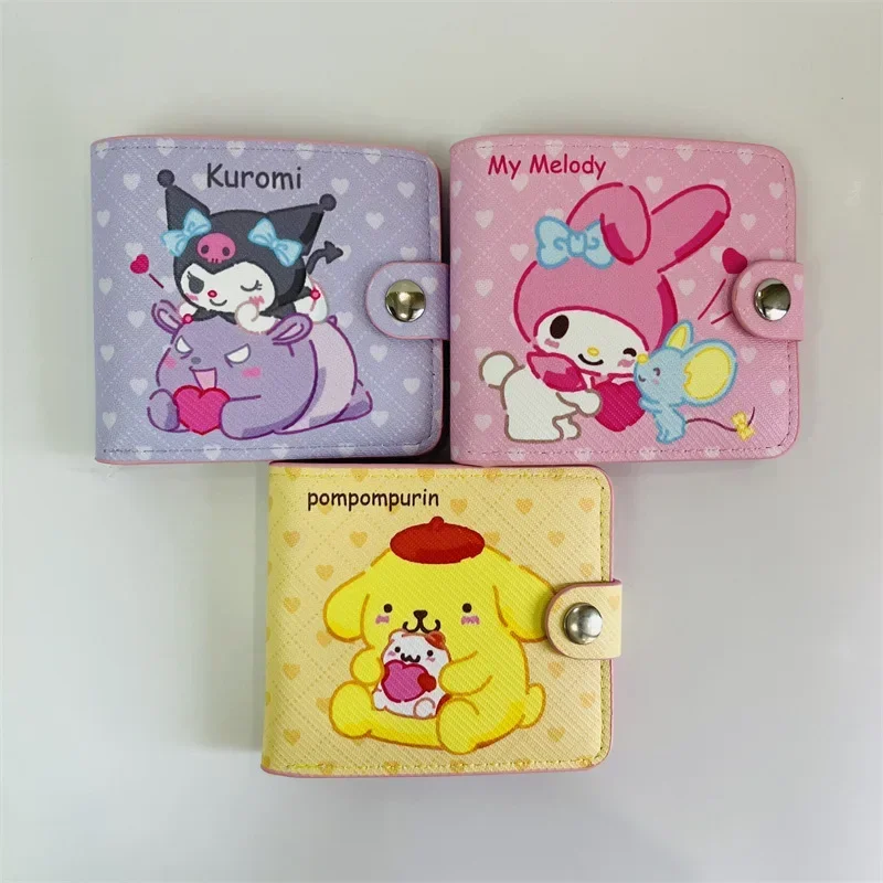 Sanrioed Kawaii Anime Cartoon series My melody Kuromi Creative high value cute coin purse girl wallet card bag holiday gift
Sanrioed Kawaii Anime Cartoon series My melody Kuromi Creative high value cute coin purse girl wallet card bag holiday gift