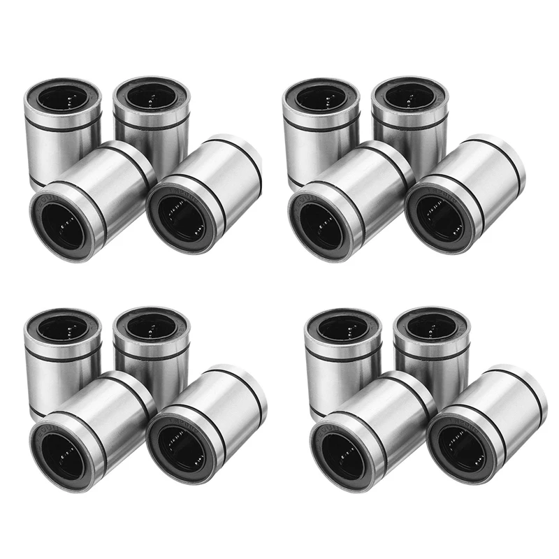 16 Pcs LM20UU 20X32x42mm Double Side Rubber Seal Linear Motion Ball Bearing Bushing
16 Pcs LM20UU 20X32x42mm Double Side Rubber Seal Linear Motion Ball Bearing Bushing