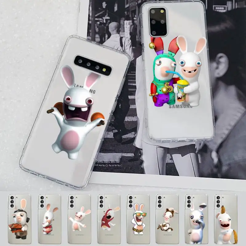 Raving Rabbids cartoon Phone Case for Samsung S20 S10 lite S21 plus for Redmi Note8 9pro for Huawei P20 Clear Case
Raving Rabbids cartoon Phone Case for Samsung S20 S10 lite S21 plus for Redmi Note8 9pro for Huawei P20 Clear Case