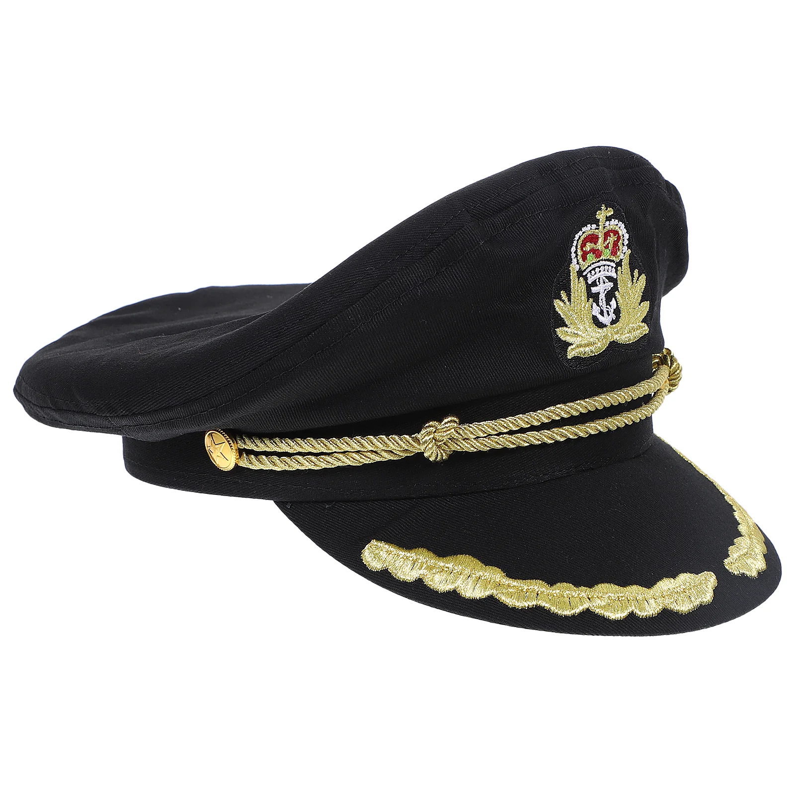 

Hat Captain Hats Sailor Boat Costumecaptains Boating Mennavy Marine Admiral Yacht Cap Accessories Ship Gifts Party Sailing Sea