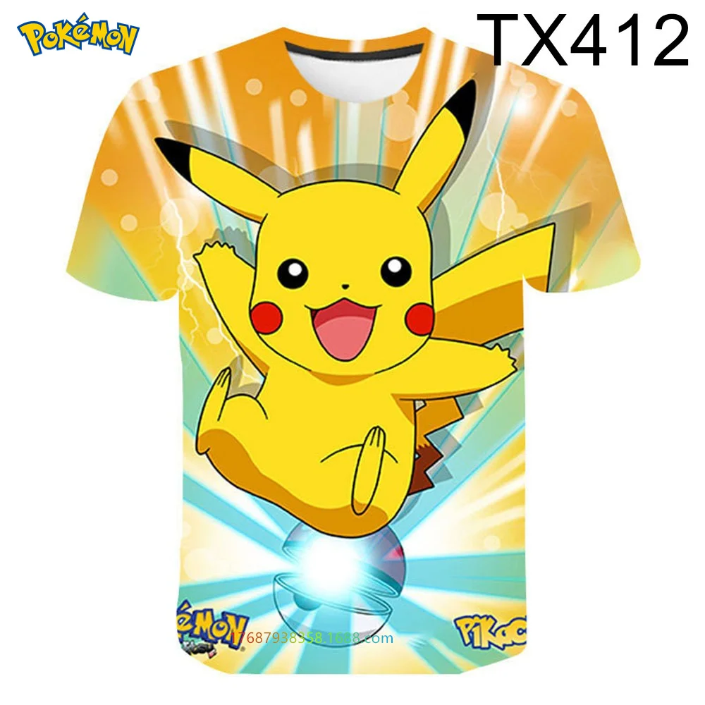 Baby Boys Summer Clothes Kids Cartoon Pikachu T Shirts for Girls Boys Tshirt Printing Tops Oversized T-shirt Children's Clothing
Baby Boys Summer Clothes Kids Cartoon Pikachu T Shirts for Girls Boys Tshirt Printing Tops Oversized T-shirt Children's Clothing
