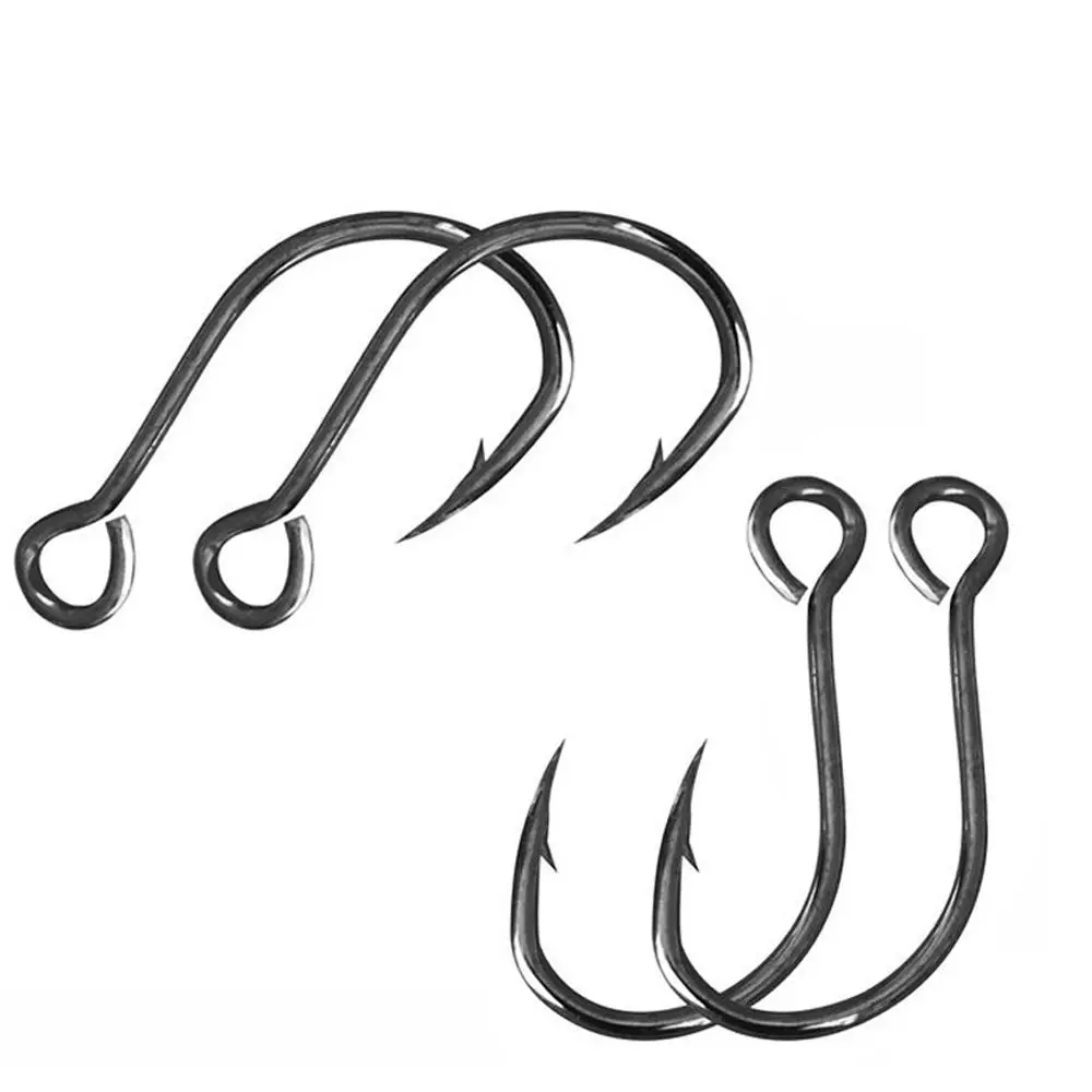 20Pcs/lot Fishing Hook For Soft Lure Single Hooks Inline Hook Big Eye Sharp High Carbon Steel Fishhook Fishing Tackle
20Pcs/lot Fishing Hook For Soft Lure Single Hooks Inline Hook Big Eye Sharp High Carbon Steel Fishhook Fishing Tackle