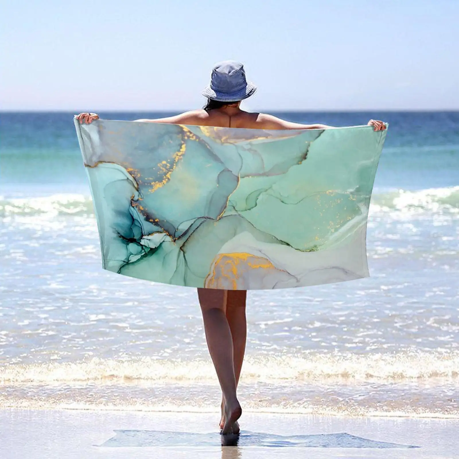 Summer Beach Towel Bohemian Style Fish Scale Print Sport Fitness Yoga Bath Towel Microfiber Quick Dry For Swimming 2 Size E2J2
Summer Beach Towel Bohemian Style Fish Scale Print Sport Fitness Yoga Bath Towel Microfiber Quick Dry For Swimming 2 Size E2J2