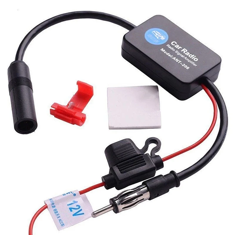 Universal Practical FM Signal Amplifier Anti-interference Car Antenna Radio Universal FM Booster Amp Automobile Parts
Universal Practical FM Signal Amplifier Anti-interference Car Antenna Radio Universal FM Booster Amp Automobile Parts