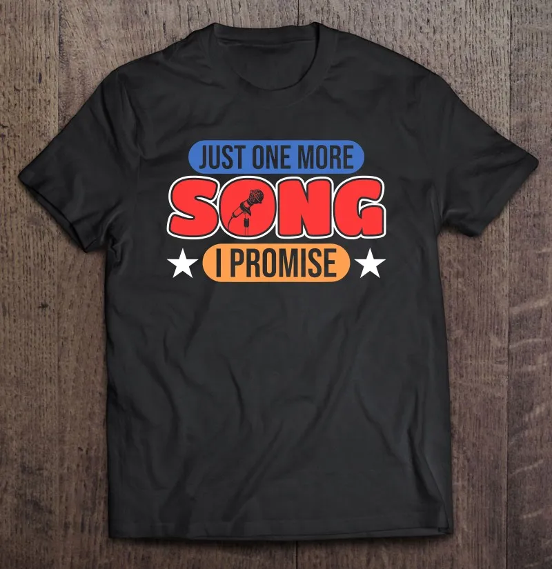 Футболка мужская с надписью «Just One More Song I Обещаю», тенниска из хлопка в стиле аниме, майка для караоке, одежда в эстетическом стиле
Футболка мужская с надписью «Just One More Song I Обещаю», тенниска из хлопка в стиле аниме, майка для караоке, одежда в эстетическом стиле