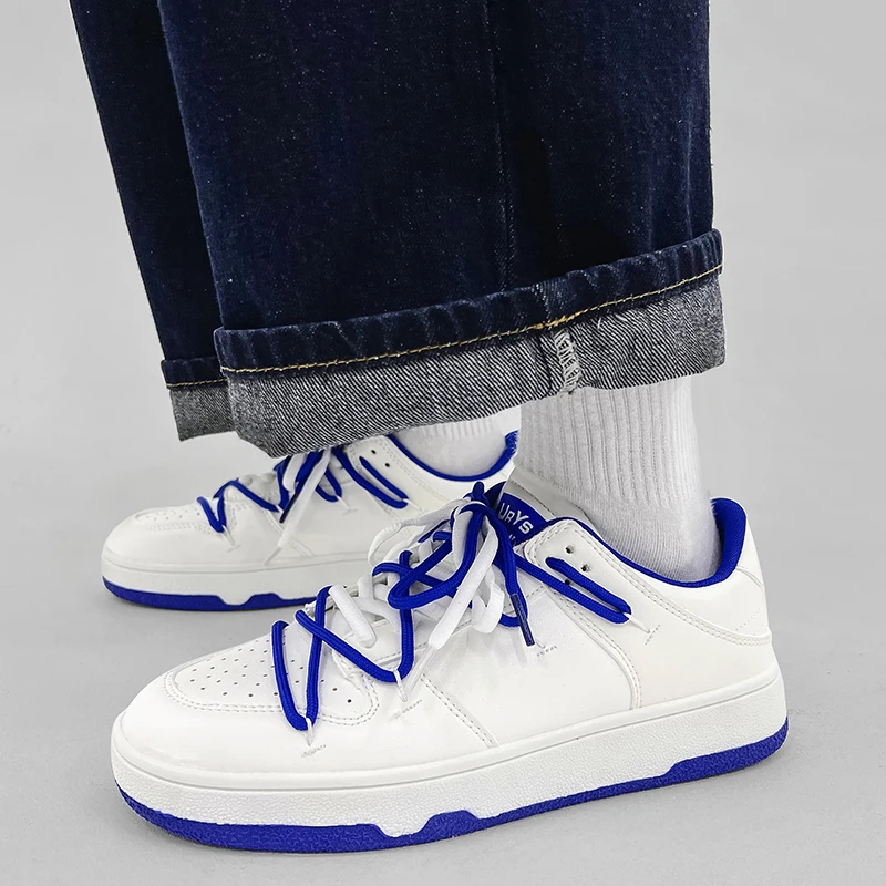 Shoes for Men Lace-up Mens Shoes Lightweight Vulcanize Fashion Men Sneakers Casual Shoes Male Shoes Sneakers Male Social Shoe
Shoes for Men Lace-up Mens Shoes Lightweight Vulcanize Fashion Men Sneakers Casual Shoes Male Shoes Sneakers Male Social Shoe
