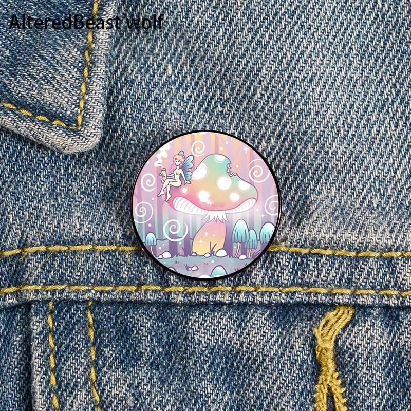 Magic Mushroom Printed Pin Custom Funny Brooches Shirt Lapel Bag Cute Badge Cartoon Cute Jewelry Gift for Lover Girl Friends
Magic Mushroom Printed Pin Custom Funny Brooches Shirt Lapel Bag Cute Badge Cartoon Cute Jewelry Gift for Lover Girl Friends
