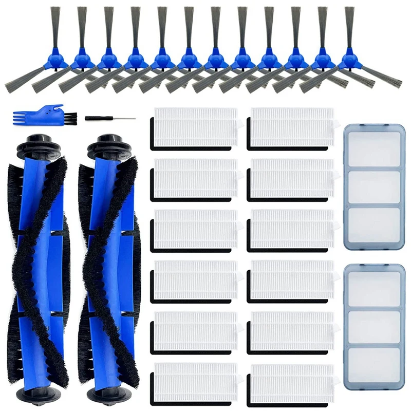 30 Pack Replacement Part Accessories For Eufy Robovac 11S, 15T, 30, 30C, 15C, 12, 25C, 35C Robotic Vacuums
30 Pack Replacement Part Accessories For Eufy Robovac 11S, 15T, 30, 30C, 15C, 12, 25C, 35C Robotic Vacuums
