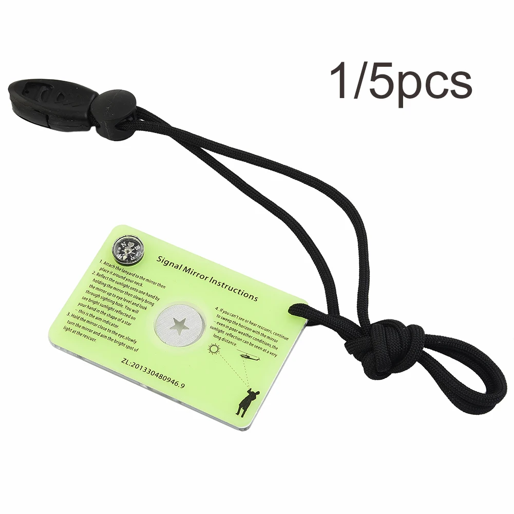 1Pc/5Pcs Acrylic Survival Signal Mirror 75*55*5.5mm For Outdoor Camping Yacht Mountaineering Multi-function Emergency Gear
1Pc/5Pcs Acrylic Survival Signal Mirror 75*55*5.5mm For Outdoor Camping Yacht Mountaineering Multi-function Emergency Gear