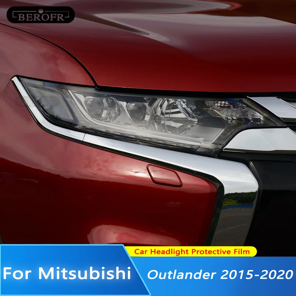 Car Headlight Protection Tint Film Front Light Smoke Black TPU Protective Transparent Sticker For Mitsubishi Outlander 2015-2020
Car Headlight Protection Tint Film Front Light Smoke Black TPU Protective Transparent Sticker For Mitsubishi Outlander 2015-2020