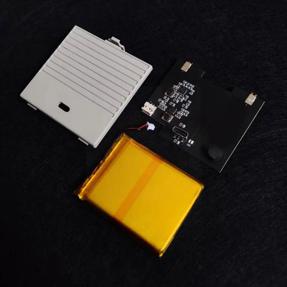 2500mAh Rechargeable Lithium Battery For GameBoy DMG GB charging Module Support high brightness R9W2
2500mAh Rechargeable Lithium Battery For GameBoy DMG GB charging Module Support high brightness R9W2