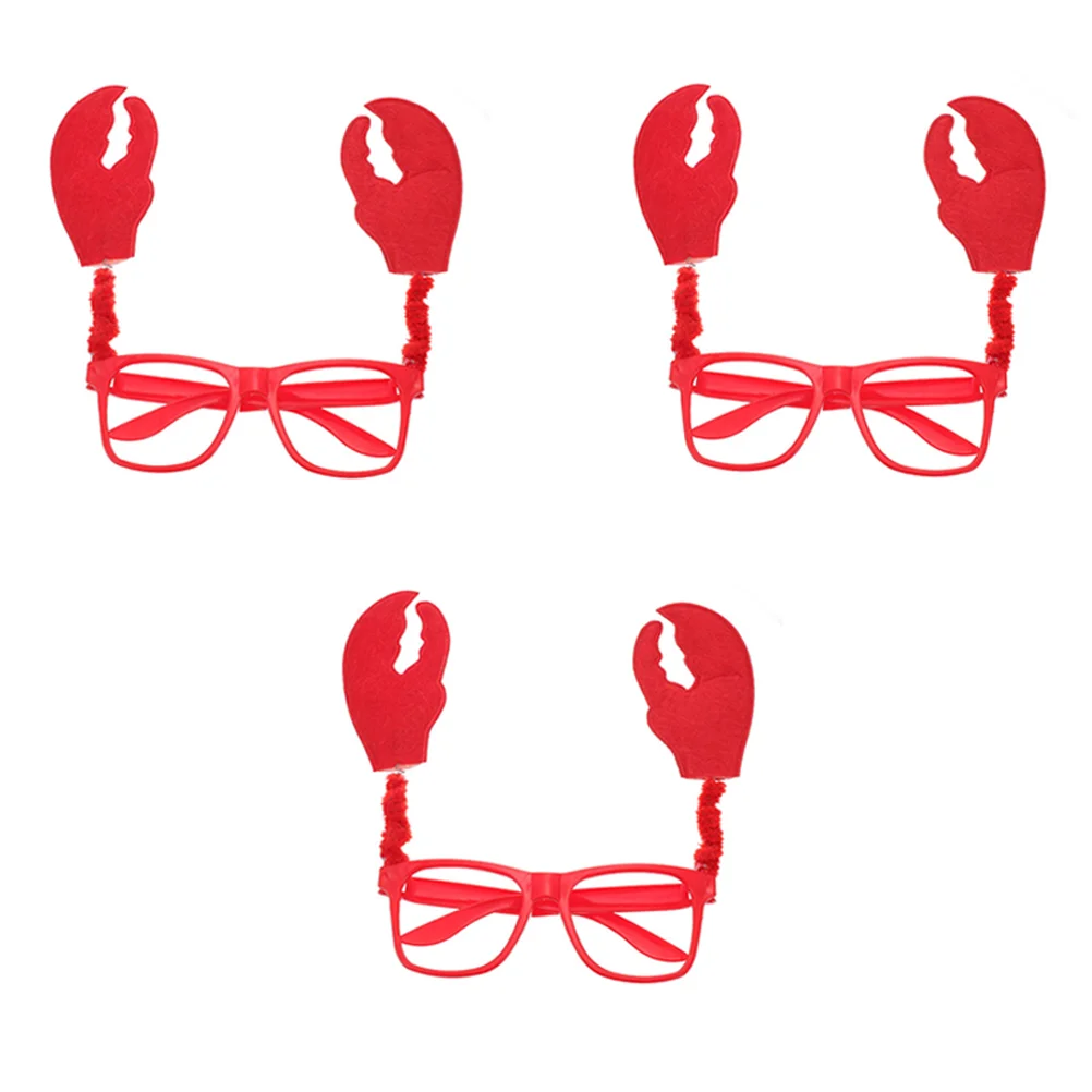 3pcs Eyeglasses Prop Decorative Fabric Adorable Party Glasses Funny Eyeglasses Crab Eyeglasses for Party Adult
3pcs Eyeglasses Prop Decorative Fabric Adorable Party Glasses Funny Eyeglasses Crab Eyeglasses for Party Adult