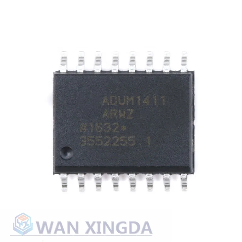 Новые оригинальные электронные компоненты SOIC-16 Quad Цифровой изолятор IC Chip ADUM1411ARWZ-RL для Arduino
Новые оригинальные электронные компоненты SOIC-16 Quad Цифровой изолятор IC Chip ADUM1411ARWZ-RL для Arduino