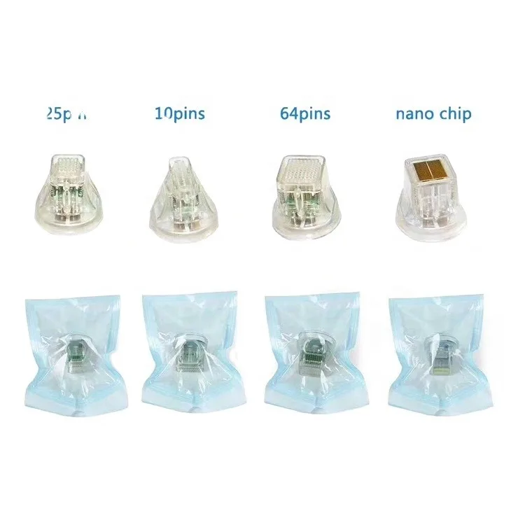 Accessories 64Pins 25Pins 10Pins Nano No-Needle Fractional R-F Microneedle Tips Gold Needle Cartridges For Scar
Accessories 64Pins 25Pins 10Pins Nano No-Needle Fractional R-F Microneedle Tips Gold Needle Cartridges For Scar