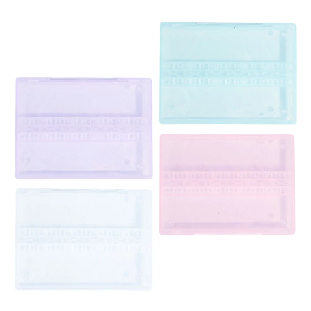 4 Pcs Grinding Head Empty Box Manicure Tool Boxes Square Nails Drill Bits Salon Organization Storage Case Polishing
4 Pcs Grinding Head Empty Box Manicure Tool Boxes Square Nails Drill Bits Salon Organization Storage Case Polishing