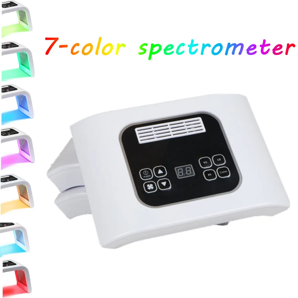 LED Phototherapy Beauty Equipment 7 Colors LED Photon Heating Therapy Facial Mask Skin Firm Spot Acne Remove Device
LED Phototherapy Beauty Equipment 7 Colors LED Photon Heating Therapy Facial Mask Skin Firm Spot Acne Remove Device