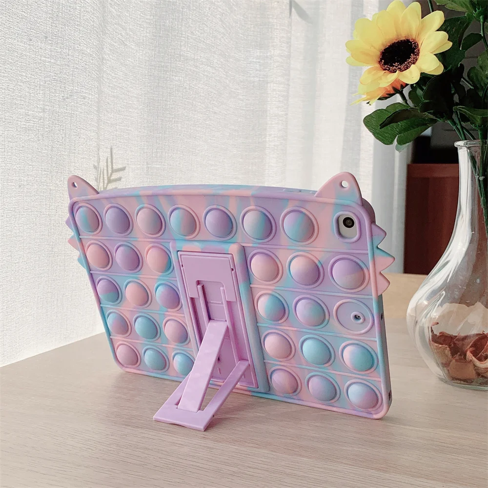 Push Bubble Silicone Stand Case for iPad Mini 6 Air 1 2 3 10.5 4 5 10.9 2022 10.2 2019 2020 Pro 11 2021 9.7 2018 2017 Kids Cover
Push Bubble Silicone Stand Case for iPad Mini 6 Air 1 2 3 10.5 4 5 10.9 2022 10.2 2019 2020 Pro 11 2021 9.7 2018 2017 Kids Cover