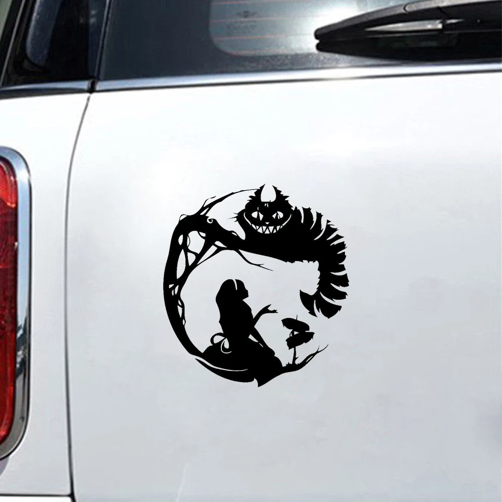 Cartoon Alice In Wonderland Cheshire Cat Vinyl Cartoon Car Window Wall Decor Sticker Waterproof Car Home Decoration Accessories.
Cartoon Alice In Wonderland Cheshire Cat Vinyl Cartoon Car Window Wall Decor Sticker Waterproof Car Home Decoration Accessories.