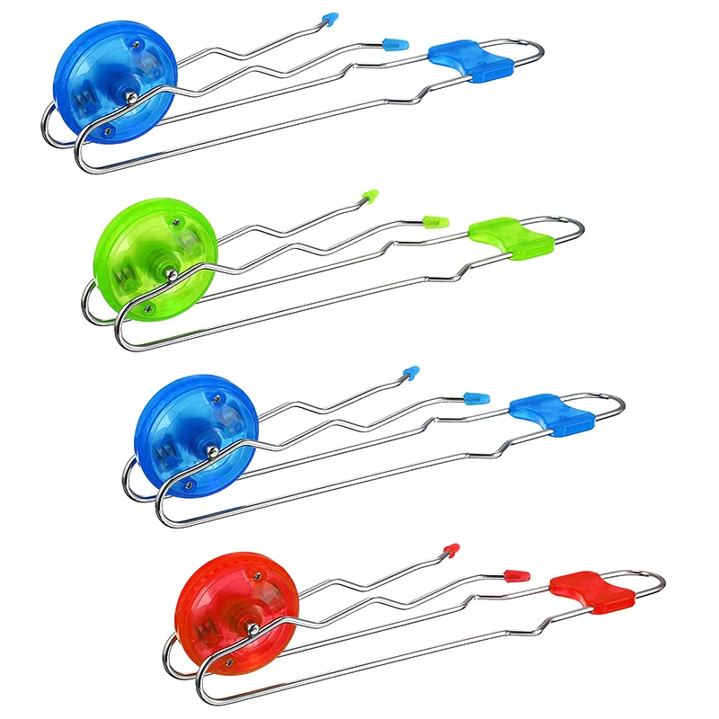 4 Pcs Retro Magic Rail Twirler Flashing Gyro Wheel Classic Rail Twister Vintage Fidget Toy Magnetic Gravity Defying Toy
4 Pcs Retro Magic Rail Twirler Flashing Gyro Wheel Classic Rail Twister Vintage Fidget Toy Magnetic Gravity Defying Toy