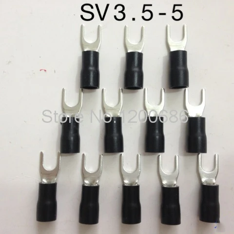 Cold-pressed terminal end SV3.5-5 fork Y-type U-type terminal Copper nose SV3-5 SV4-5
Cold-pressed terminal end SV3.5-5 fork Y-type U-type terminal Copper nose SV3-5 SV4-5