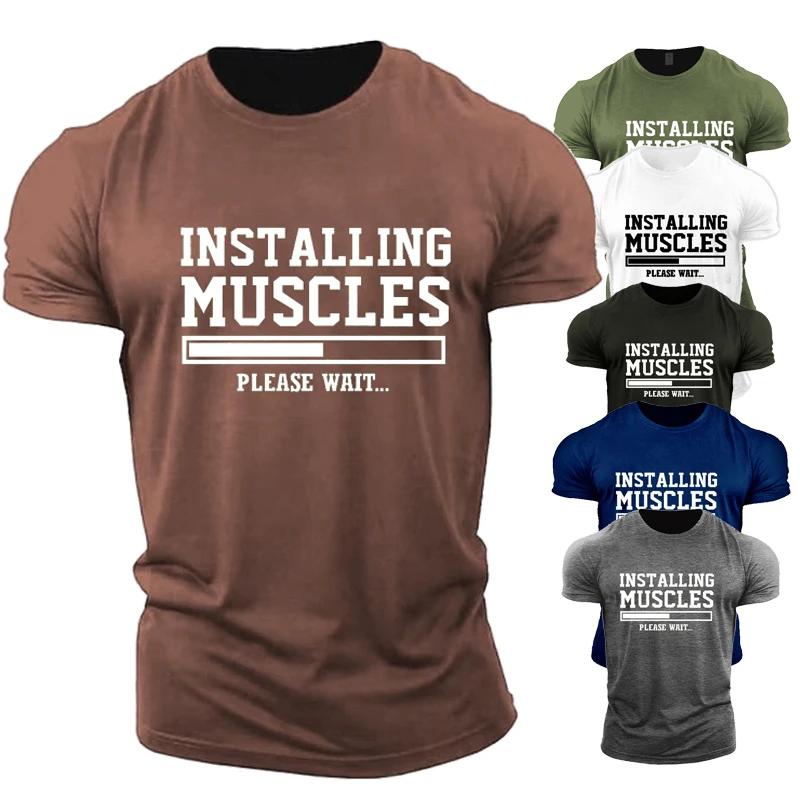 Funny Graphic Men T-shirts Summer Gym Clothing Fitness Active Wear Bodybuilding Apparel Workout Cotton Tops Luxury Comfy Tees
Funny Graphic Men T-shirts Summer Gym Clothing Fitness Active Wear Bodybuilding Apparel Workout Cotton Tops Luxury Comfy Tees