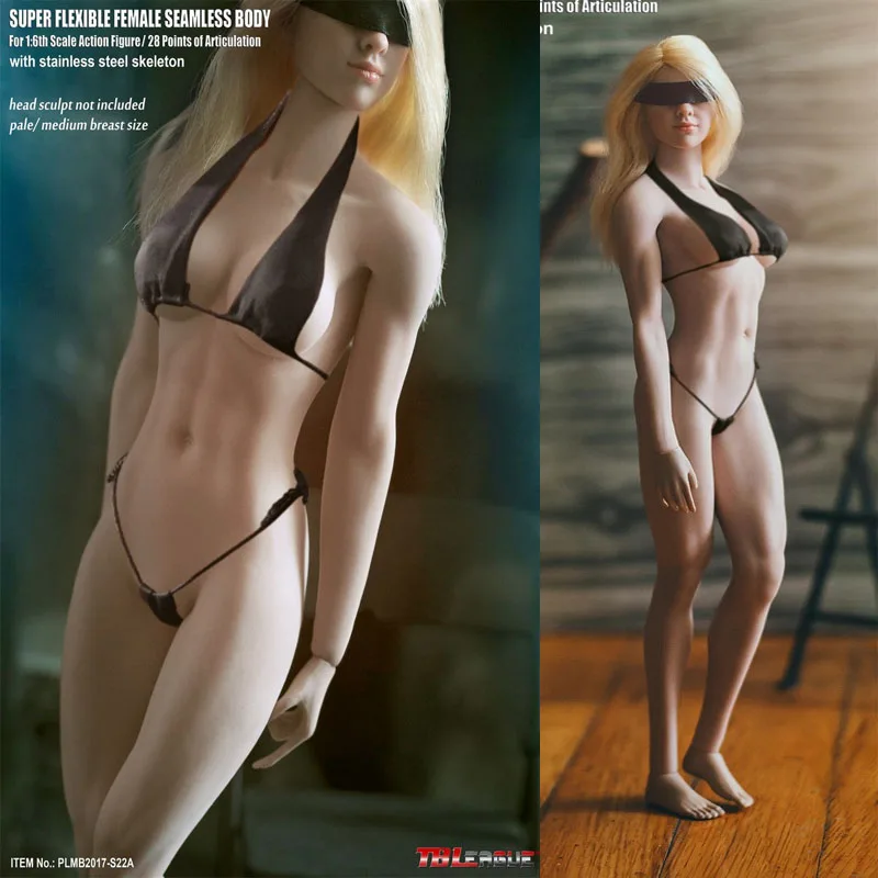 TBLeague S22A S23B 1/6 Super Flexible Female Seamless Body Suntan/Pale Skin Middle Breast Action Figure for Hobby Collection
TBLeague S22A S23B 1/6 Super Flexible Female Seamless Body Suntan/Pale Skin Middle Breast Action Figure for Hobby Collection