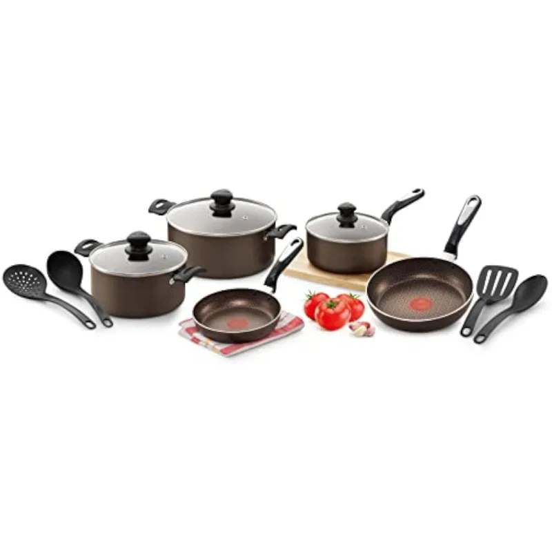 USA 12 Piece Talent Master Line Nonstick Cookware Set with Thermal Signal
USA 12 Piece Talent Master Line Nonstick Cookware Set with Thermal Signal