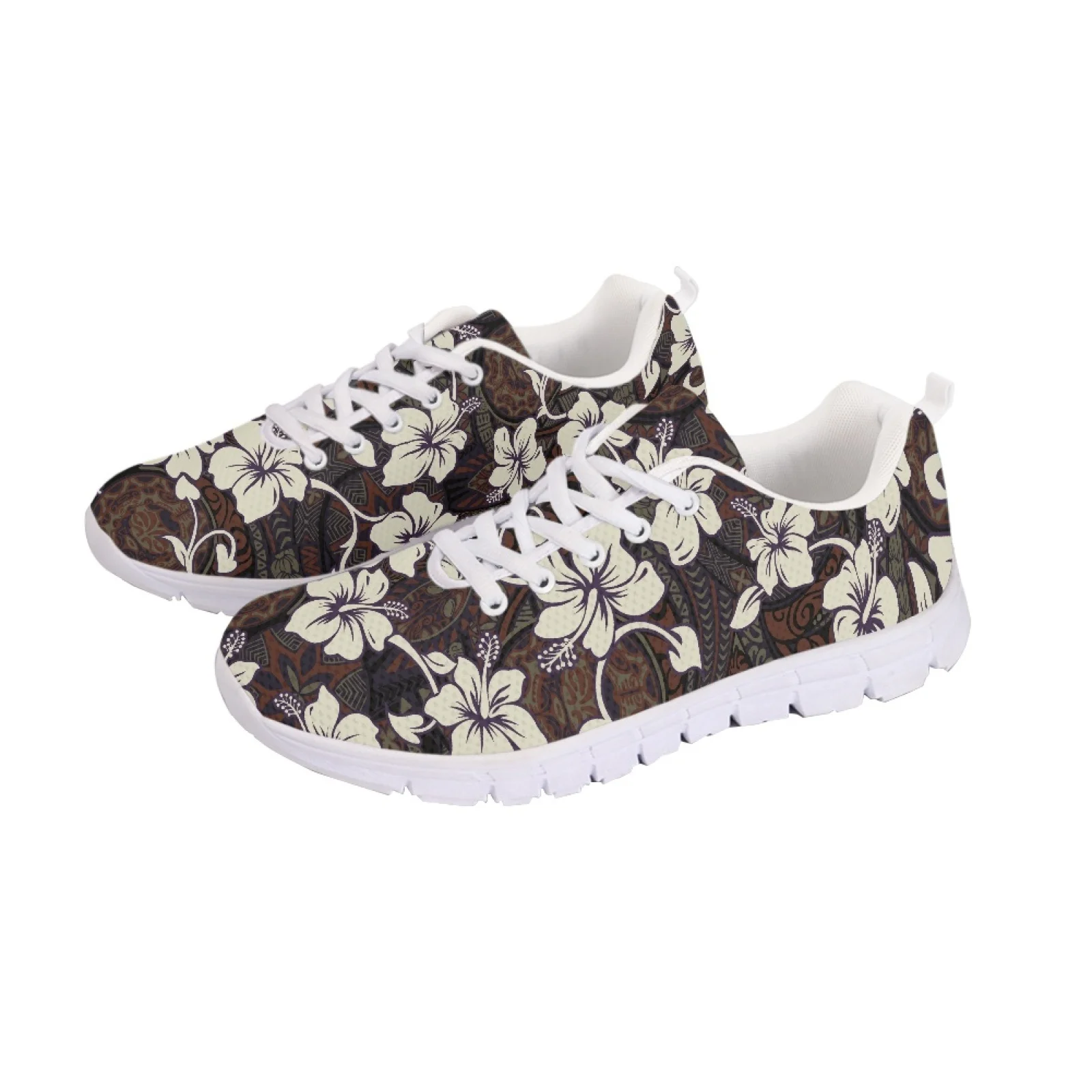 Polynesian Tribal Pohnpei Totem Tattoo Prints Superlight Soft-Soled Trainers Unisex Comfortable Breathable Mesh Running Shoes
Polynesian Tribal Pohnpei Totem Tattoo Prints Superlight Soft-Soled Trainers Unisex Comfortable Breathable Mesh Running Shoes