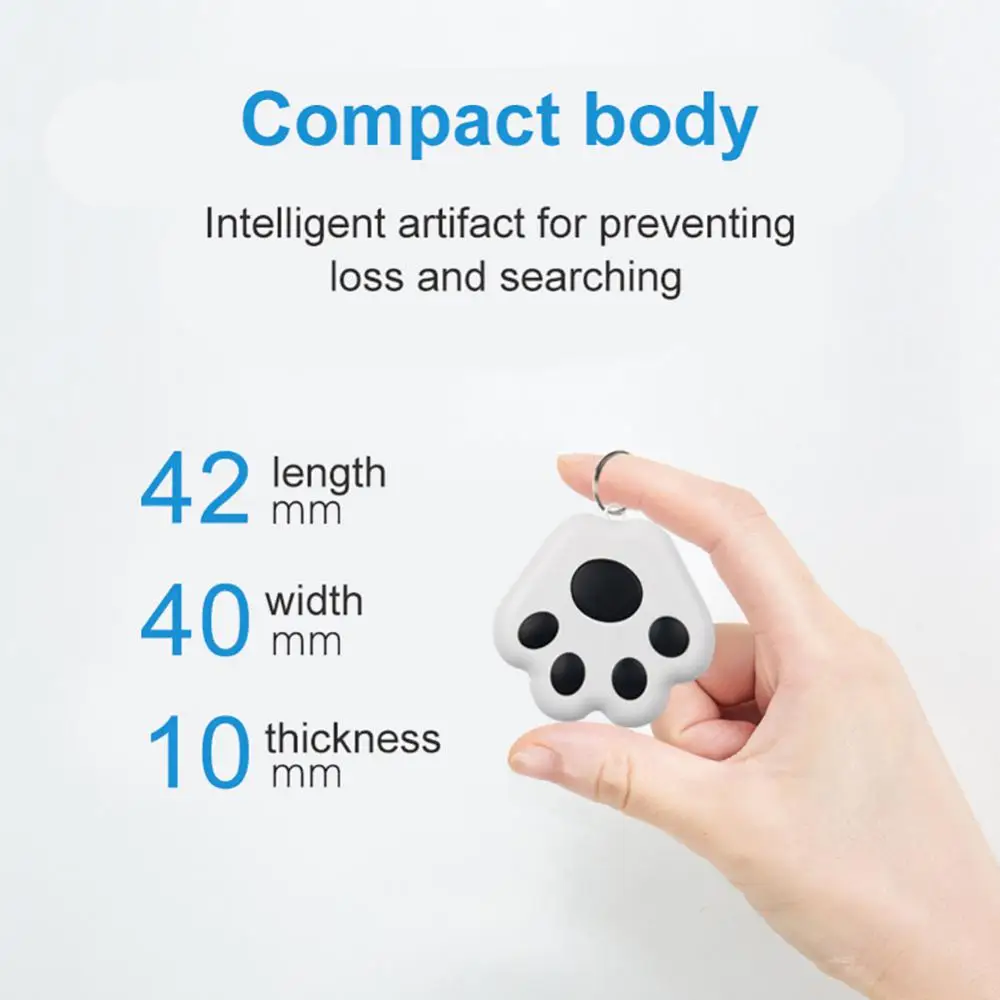 Mini Intelligent Anti-lost Device Dog Paw Tracking Locator Accessories Tools Locator Tracer 5.0 Creative
Mini Intelligent Anti-lost Device Dog Paw Tracking Locator Accessories Tools Locator Tracer 5.0 Creative