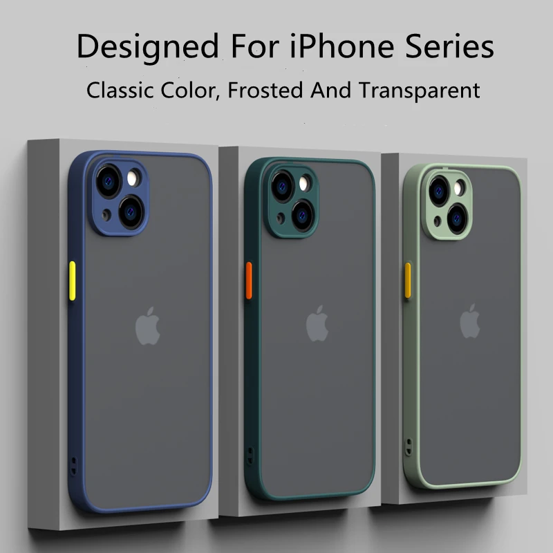 Luxury Matte Transparent Phone Case For iPhone 14 13 12 11 Pro Xs Max XR X 6 7 8 Plus SE Mini Silicone Clear Hard PC Back Cover
Luxury Matte Transparent Phone Case For iPhone 14 13 12 11 Pro Xs Max XR X 6 7 8 Plus SE Mini Silicone Clear Hard PC Back Cover