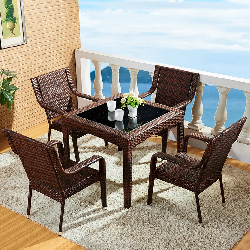 Garden table and chair combination rattan chair courtyard chair open-air terrace outdoor leisure outdoor rattan chair
Garden table and chair combination rattan chair courtyard chair open-air terrace outdoor leisure outdoor rattan chair