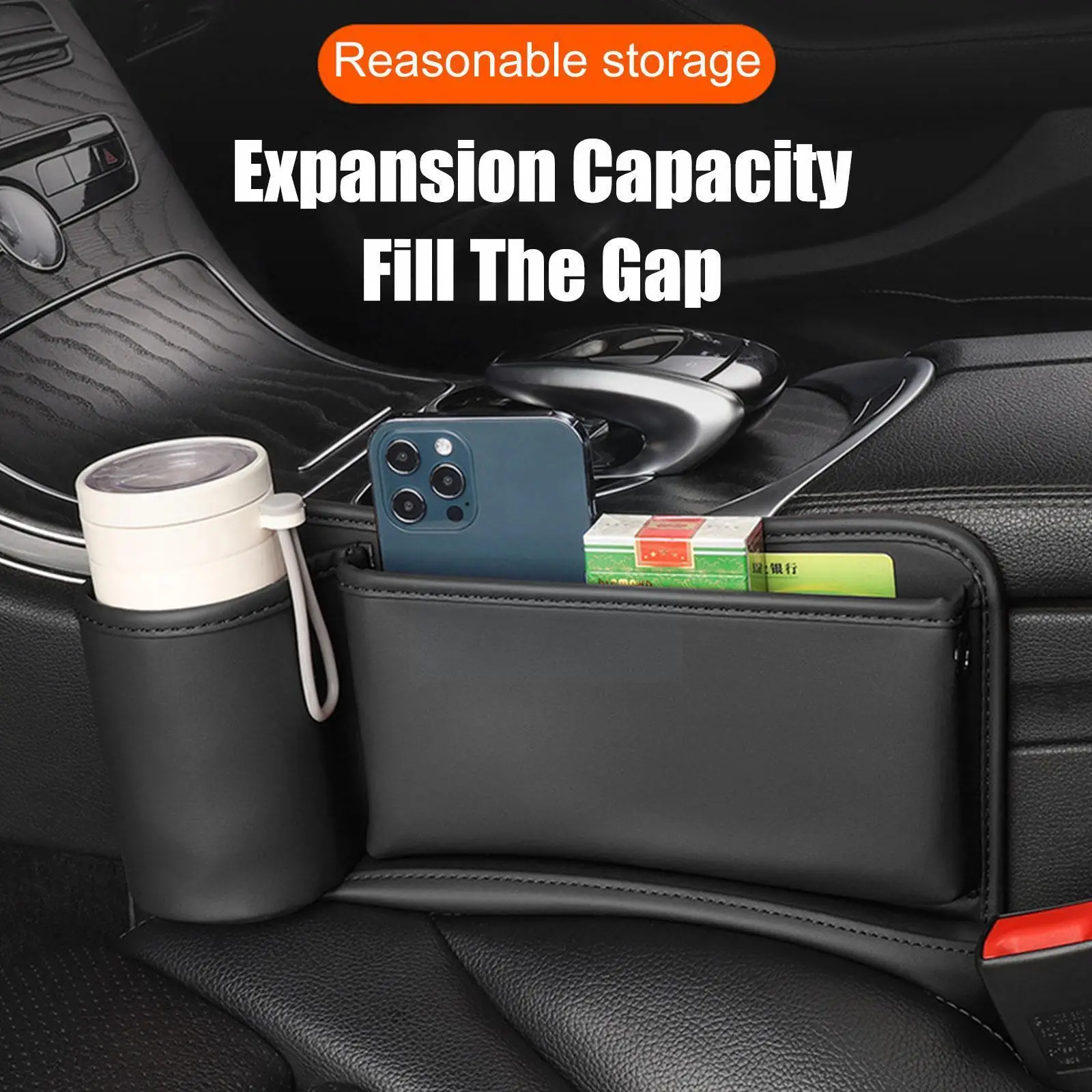 Многофункциональное кресло сумка для хранения для автомобильного сиденья, заполнитель для зазора с держателем для чашки, из искусственной кожи, органайзеры для телефона H8F7
Многофункциональное кресло сумка для хранения для автомобильного сиденья, заполнитель для зазора с держателем для чашки, из искусственной кожи, органайзеры для телефона H8F7