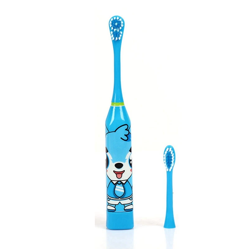 2X For Children Sonic Electric Toothbrush Cartoon Pattern With Replace The Tooth Brush Head Ultrasonic Toothbrush Blue
2X For Children Sonic Electric Toothbrush Cartoon Pattern With Replace The Tooth Brush Head Ultrasonic Toothbrush Blue