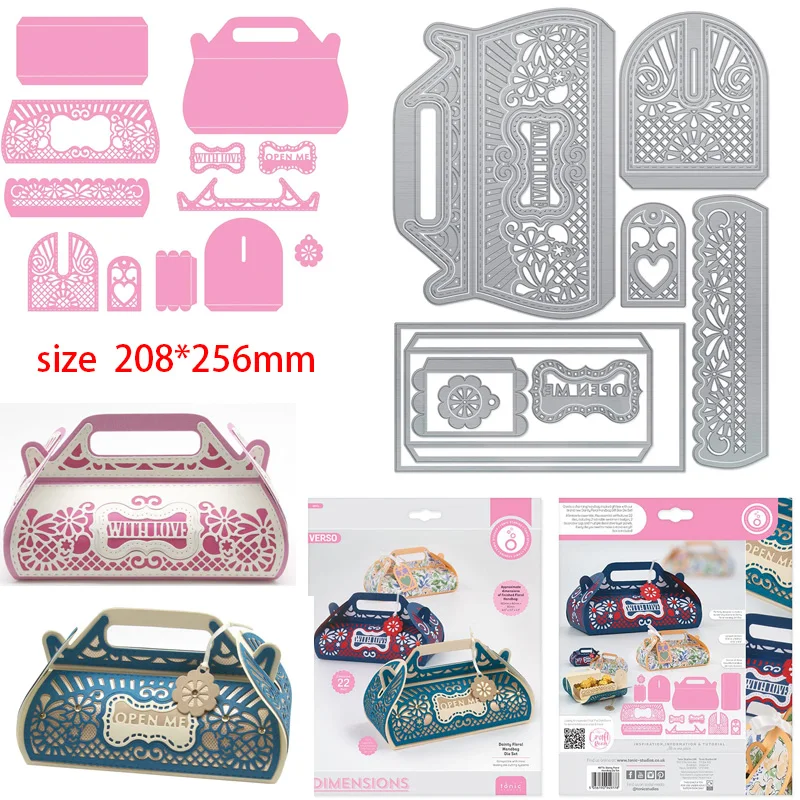 Metal cutting dies dainty floral handbag die cut mold card Scrapbook paper craft knife mould blade punch stencils
Metal cutting dies dainty floral handbag die cut mold card Scrapbook paper craft knife mould blade punch stencils