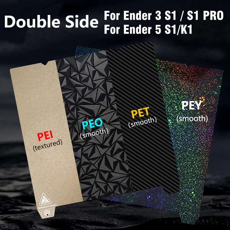 Для Ender 3 V3 KE рабочая пластина с текстурой пружинной стали Pei 235x235 310x315 мм лист PEO для