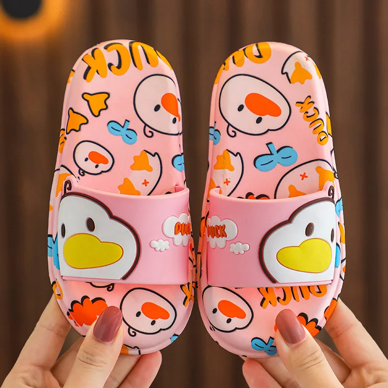 Children's Slippers Summer Boys Girls Beach Sandals Baby House Slippers Home Pvc Flat Flip Flop Kids Non-slip Bathroom Shoes
Children's Slippers Summer Boys Girls Beach Sandals Baby House Slippers Home Pvc Flat Flip Flop Kids Non-slip Bathroom Shoes