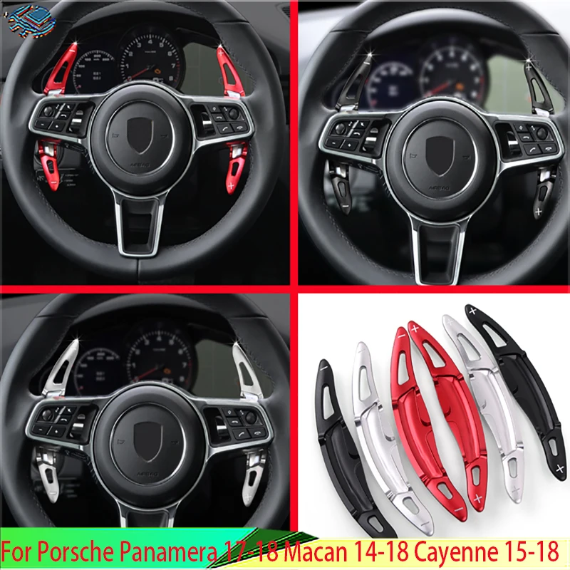For Porsche Panamera 17-18 Macan 14-18 Cayenne 15-18 Steering Wheel Shift Paddle Extension 718 16-18 911 15-18 918 spyder 15-17
For Porsche Panamera 17-18 Macan 14-18 Cayenne 15-18 Steering Wheel Shift Paddle Extension 718 16-18 911 15-18 918 spyder 15-17