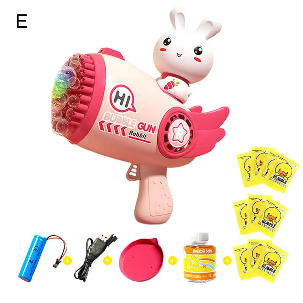 Popular Premium Creative Bubble Blower Bubble Machine 69 Holes Comfortable to Grip
Popular Premium Creative Bubble Blower Bubble Machine 69 Holes Comfortable to Grip