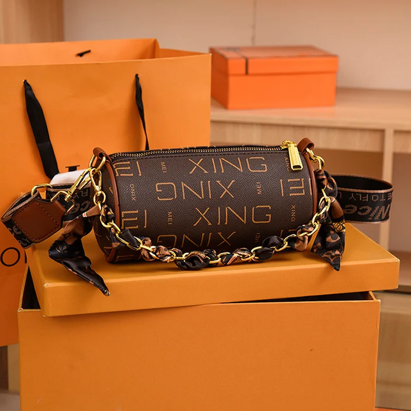Fashion women's bag 2022 new style foreign style printed crossbody bag all-match ins explosive cylinder bag
Fashion women's bag 2022 new style foreign style printed crossbody bag all-match ins explosive cylinder bag