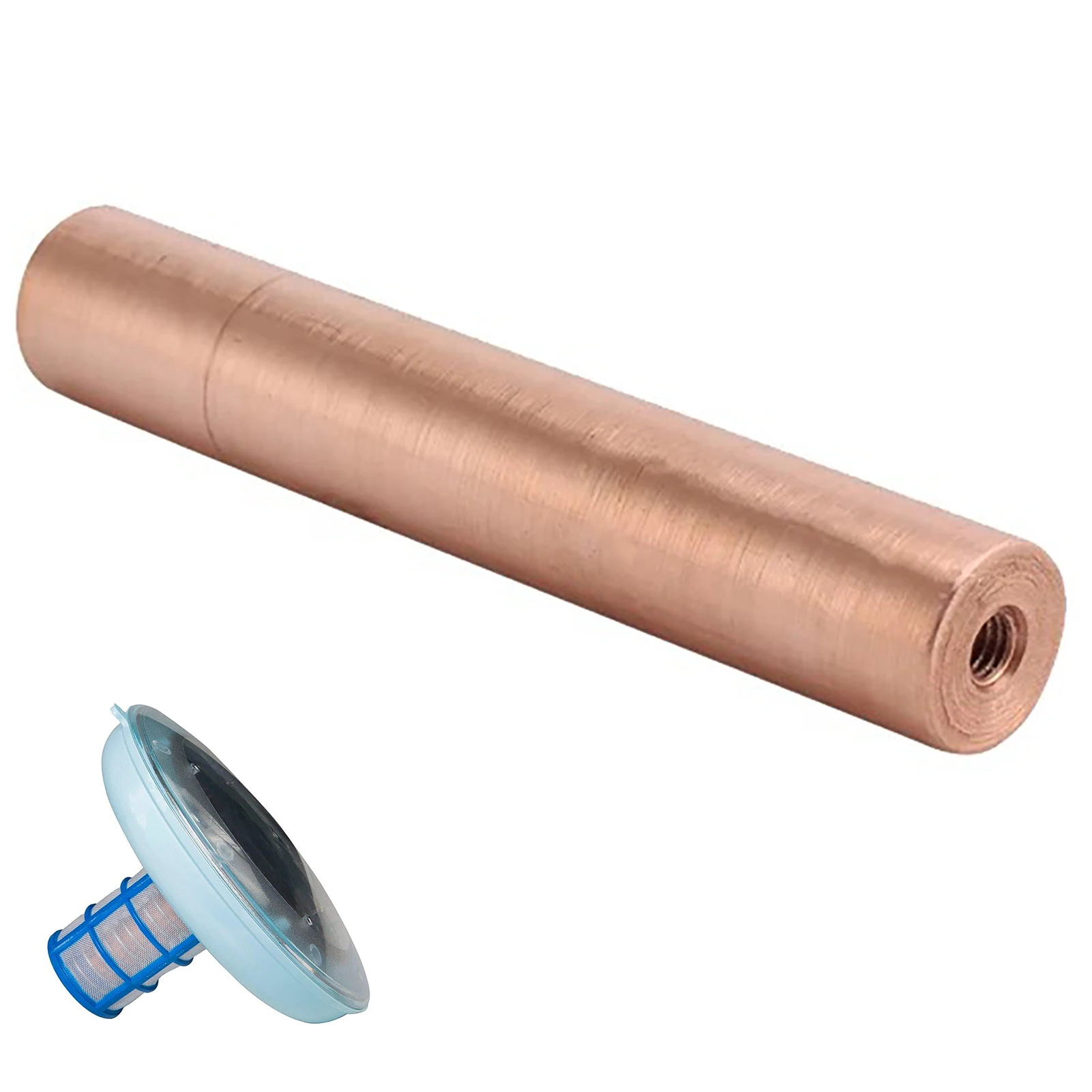 Solar Copper Anode Solar Pool Ionizer For Most Pools Replaceable Core Copper Ion And Purification Rod Suitable For Solar Pool
Solar Copper Anode Solar Pool Ionizer For Most Pools Replaceable Core Copper Ion And Purification Rod Suitable For Solar Pool
