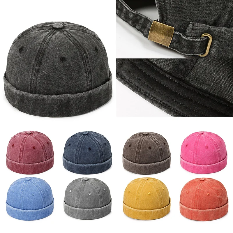 New Vintage Summer Hats Beanie Hat Hip Hop Hats Skullies Cap Brimless Fashion Men's Solid Color Street Cap Portable Docker Hats
New Vintage Summer Hats Beanie Hat Hip Hop Hats Skullies Cap Brimless Fashion Men's Solid Color Street Cap Portable Docker Hats