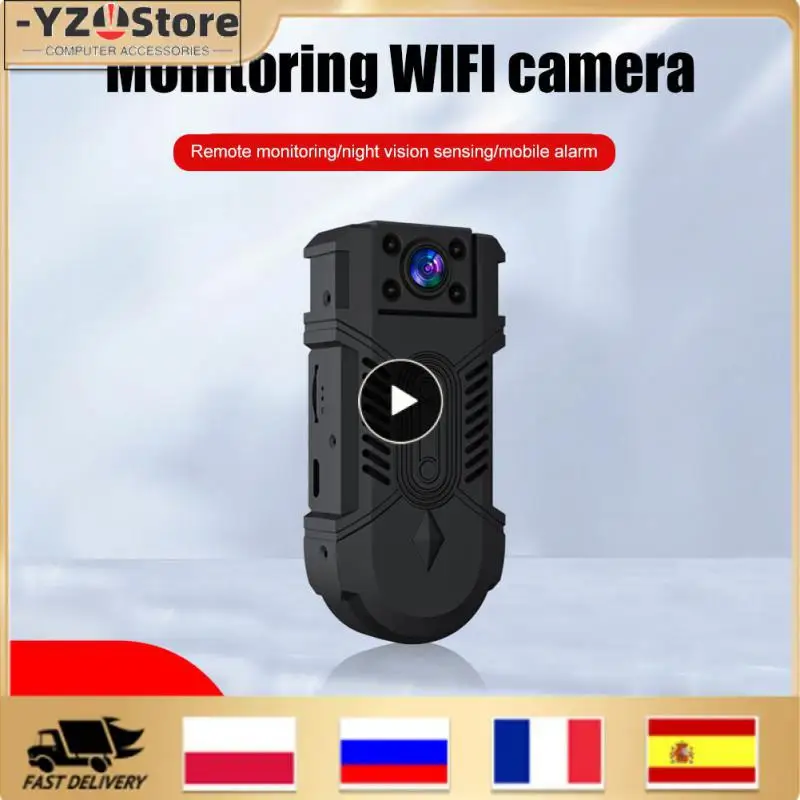 Wd18 180° Video Recorder 12000mah Wifi Body Camera Support 8gb-128gb Mobile Remote Control Mini Camera Wireless Mini Cameras New
Wd18 180° Video Recorder 12000mah Wifi Body Camera Support 8gb-128gb Mobile Remote Control Mini Camera Wireless Mini Cameras New