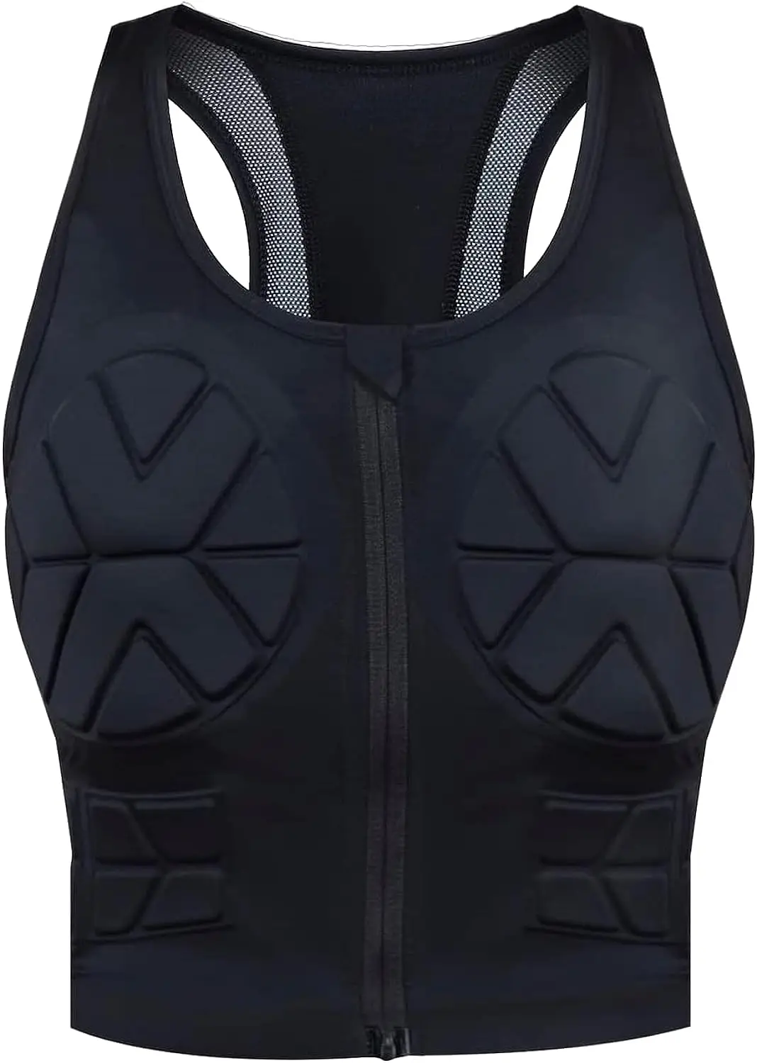 Z1 Vest for Women, Front Zip Padded Compression Vest for Contact Sports, Breast & Rib Protection, Lightweight Expandable staff
Z1 Vest for Women, Front Zip Padded Compression Vest for Contact Sports, Breast & Rib Protection, Lightweight Expandable staff