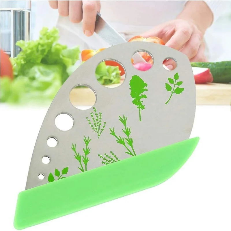 Creative 9-Hole Herb Peeler Multi-Function Stainless Steel Vegetable Leaf Device Kitchen Gadgets Cooking Accessories
Creative 9-Hole Herb Peeler Multi-Function Stainless Steel Vegetable Leaf Device Kitchen Gadgets Cooking Accessories
